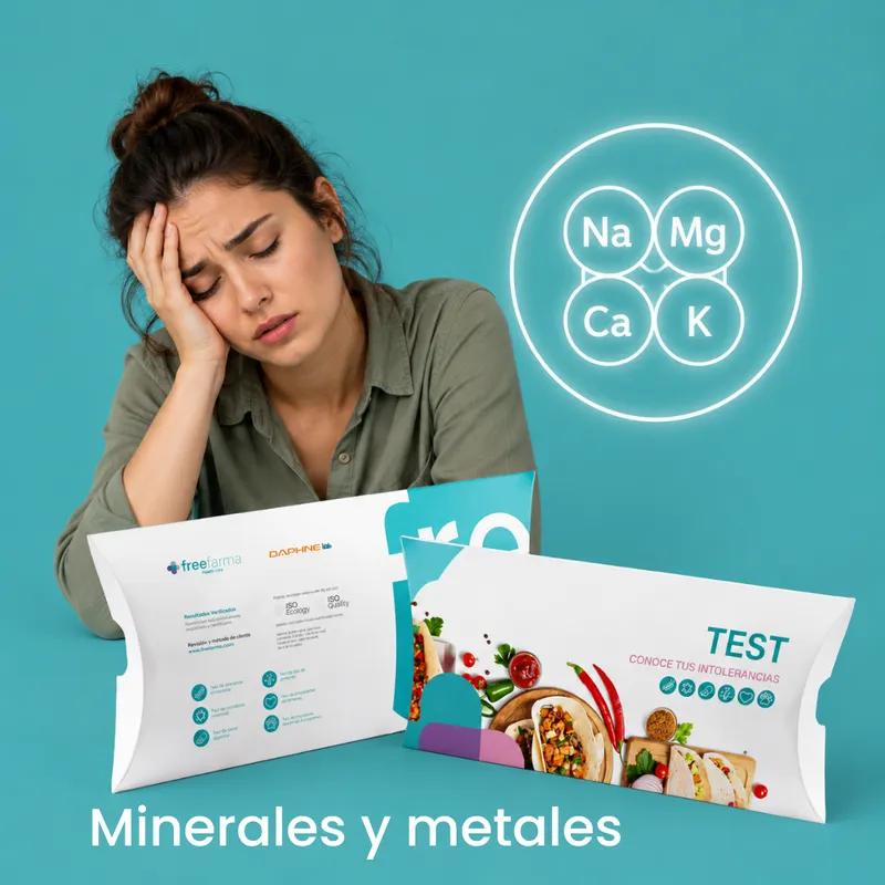 Test de Mineralograma y Metales Tóxicos